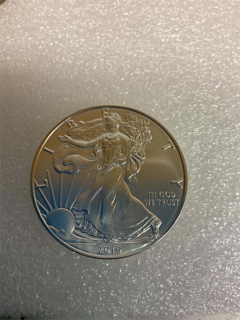2019 Walking liberty silver dollar