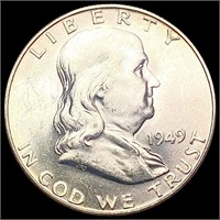 1949-S Franklin Half Dollar UNCIRCULATED