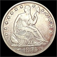 1854-O Seated Liberty Half Dollar LIGHTLY