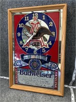 Budweiser Mirrored Wall Clock