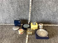 Trinket Box, Mirror, and  Mini Plate Bundle