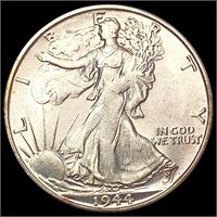 1944-S Walking Liberty Half Dollar CLOSELY