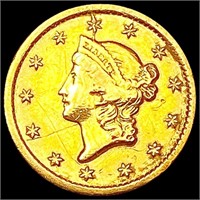 1852-O Rare Gold Dollar CLOSELY UNCIRCULATED