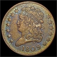 1809 / 6  9 / Invert 9 Classic Head Half Cent