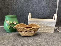 Flower Pots and Basket Bundle