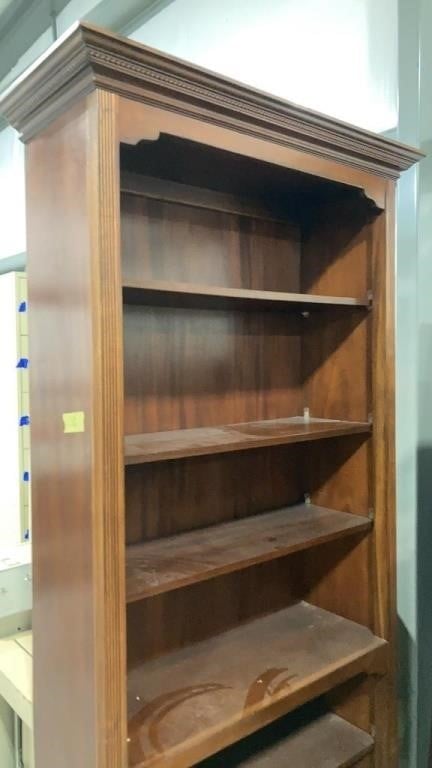book case 36w by 16d by 82t