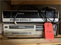 Vintage Panasonic VHS Players