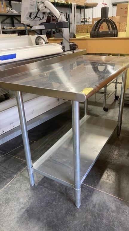 Stainless steel table 48 x 24 x 34