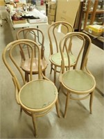 (4)Bentwood Chairs