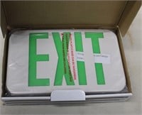 New Exit Light Up Sign set of 2