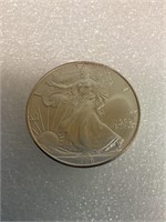 1995 Walking liberty 1 Oz silver dollar