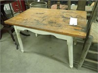 Vintage Table - 35"Wx20"Dx20"H