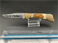 Nice United bone handled folding knife