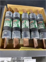 Five 250V fuses