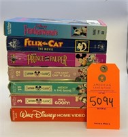 Lot of Classic VHS Screeners/Tapes, Disney Mini Cl