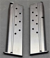 2 1911 10mm Magazines, Stainless