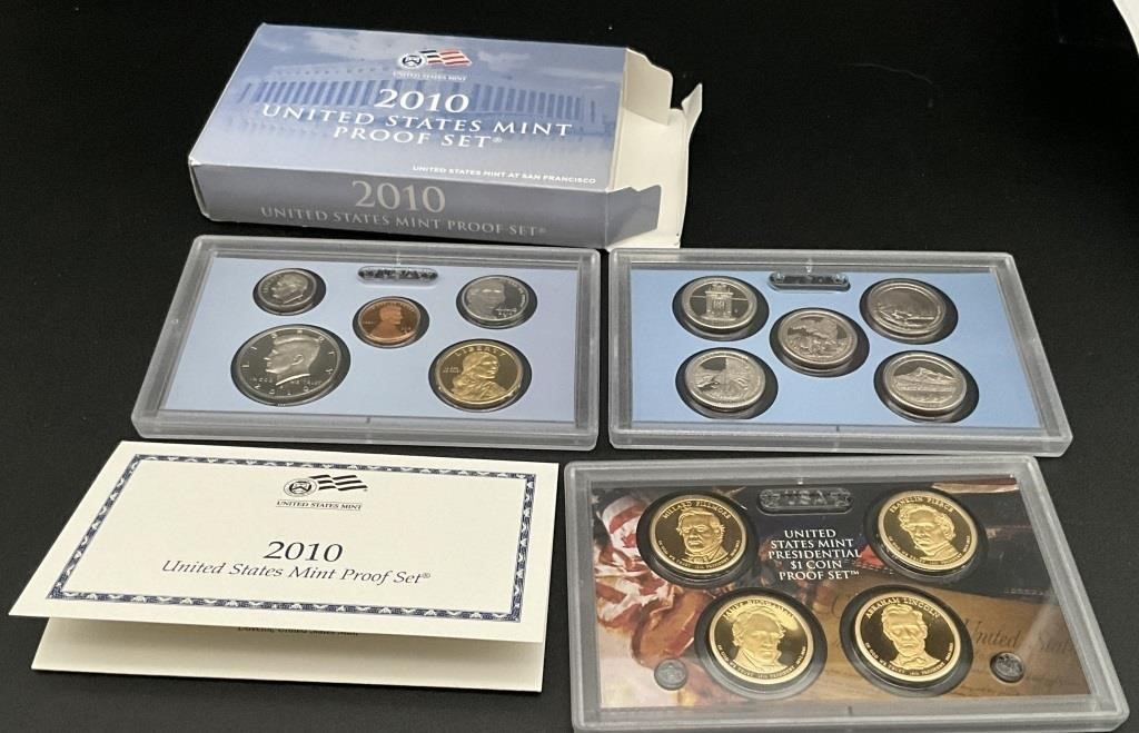 2010-S 14 pc United States Mint Proof Set