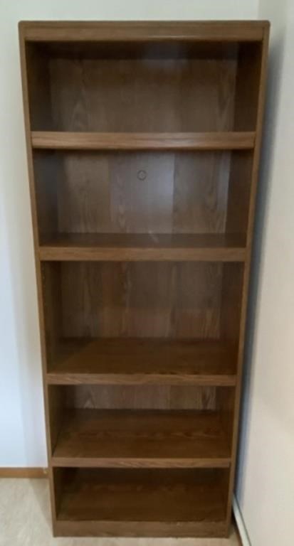 6' Pressed Wood Bookcase