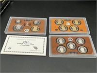 2011-S 14pc United States Mint Proof Set