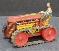 (E) Mar Toys Tin Litho Wind-Up Tractor Mechanisms