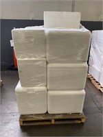 Pallet of 14 Styrofoam Coolers