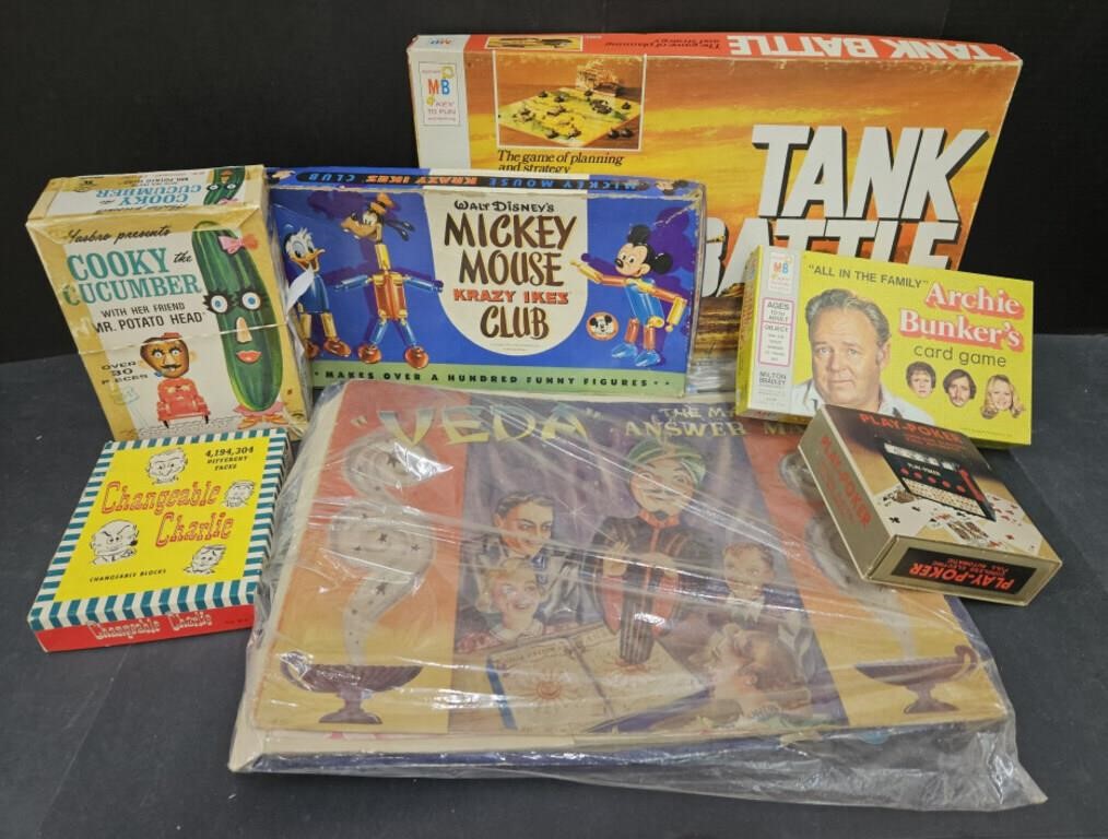 (E) Vintage Game Lot Includes Veda The Magic