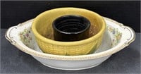 (AR) Ceramic Kitchen Ware Including Corn Dish,