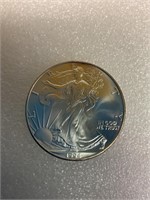 1994 Walking liberty 1 Oz silver dollar