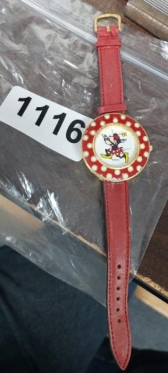 VINTAGE MICKEY MOUSE WATCH (USED)