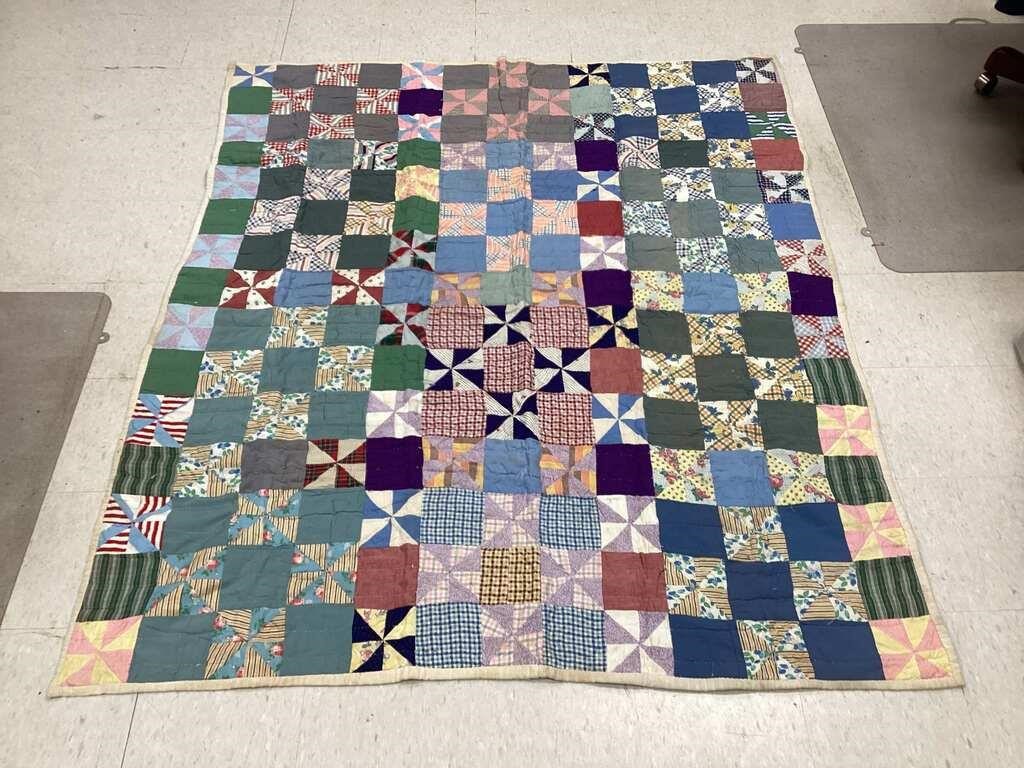 Hand Made Colorful Quilt