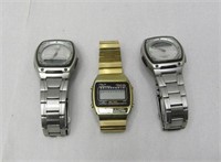 3 Men's Watches - Parts/Repair