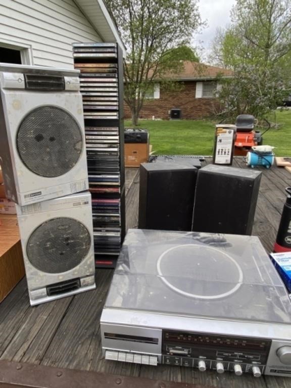 Stereo and CD's, Speakers