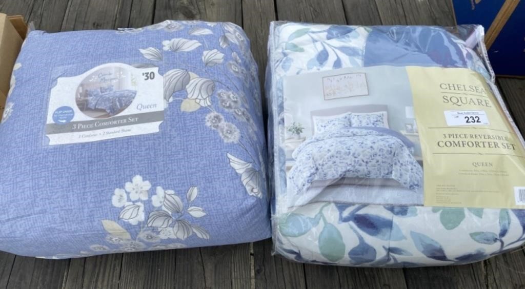 2 - 3 pc Queen Comforter Sets