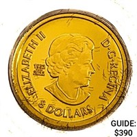 2024 Canada $8 Pure Gold Coin-Spirit Dragon