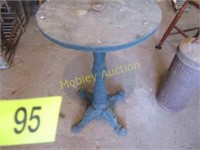 CAST IRON BOTTOM-TABLE-PICK UP ONLY(GIBBS)