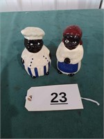 Salt and Pepper Shakers 4-1/2 Inches Tall