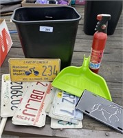 Fire Extinguisher, License Plates & More