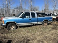 Early 1990’s GMC 1500 4X4 farm truck no TOD was