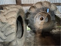 2 Tires- Fit Tractor