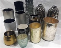 13 Assorted  Vases
