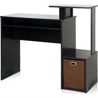 E7075  Compact Writing Desk - Storage