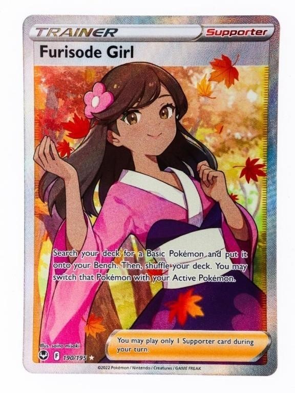 Pokemon Silver Tempest - FURISODE GIRL - FULL ART