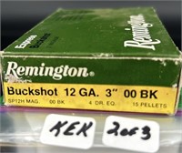 Remington OO 12 Ga Buckshot Full Box
