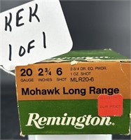 Remington 20 Ga Mohawk Long Range Ammo Full Box