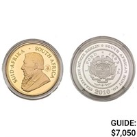 2010 Berlin Krugerrand 1oz Gold and Silver Launch