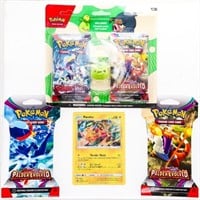 Lot Pokeman Booster Packs/Eraser 3D Art Card