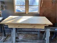 wooden work table