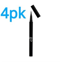 4pk  Waterproof Black Eyeliner Pen  0.02oz