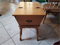 22H x 15W x 21D- Mid-Century Sewing Cabinet Table.