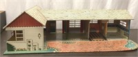 Vintage Large Marx Tin Litho Ranch Doll House